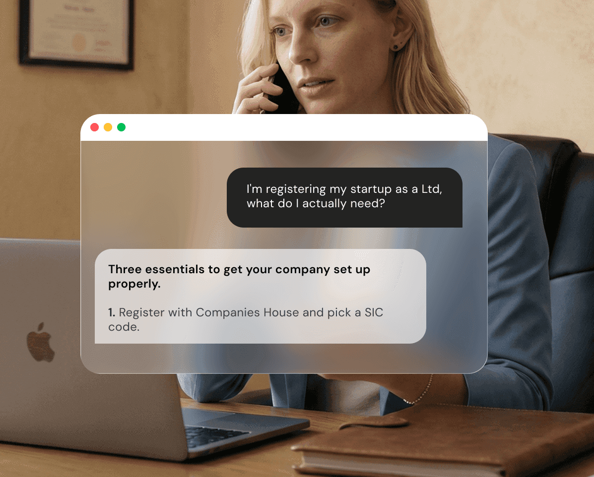 SuLe AI chat showing a structured legal answer
